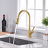 Single Handle Pull Down Sprayer Kitchen Faucet with 3 Function