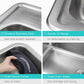 25"x22"x6" Drop - In Topmount Stainless Steel Single Bowl Kitchen Sink 4 - Hole - Orlando Product