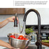 Single Handle Pull Down Sprayer Kitchen Faucet with 2 Function