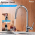 Single Handle Pull Down Sprayer Kitchen Faucet with 2 Function