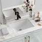 18"x13" Rectangle Ceramic Undermount Bathroom Sink with Overflow - Orlando Product