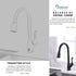 Single Handle Pull Down Sprayer Kitchen Faucet with 3 Function