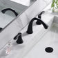 ORLANDO 8 inch Widespread Bathroom Faucet, Two Handle Bathroom Faucet 3 Hole with Pop - up Drain - Orlando Product