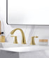 ORLANDO 3 Hole widespread Bathroom Faucet with Pop Up Drain