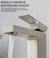 ORLANDO Single handle Bathroom Faucet with Pop Up Drain