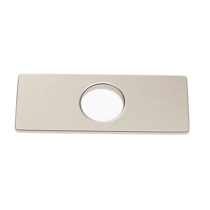 6 inch Stainless Steel Hole Cover Deck Plate for Bathroom Faucet - Orlando Product