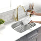 23"x18"x5" Stainless Steel Single Bowl Undermount ADA Sink, 18 Gauge - Orlando Product