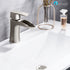 Single handle waterfall Bathroom Faucet with Pop Up Drain