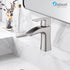 Single handle waterfall Bathroom Faucet with Pop Up Drain