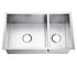 32"x19" Undermount 18 Gauge Stainless Steel Single Bowl Kitchen Sink