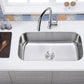 32"x19" Undermount Stainless Steel Single Bowl Kitchen Sink, 18 Gauge - Orlando Product