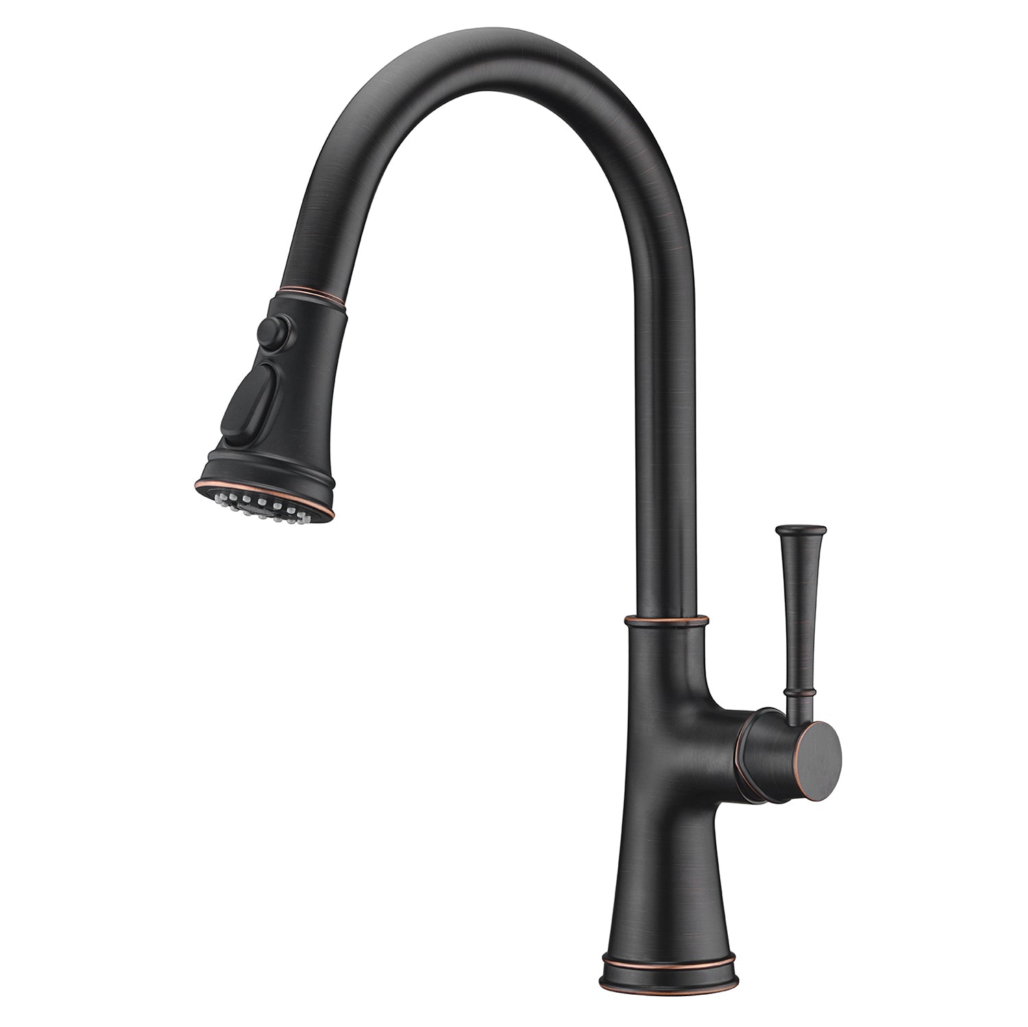 Single Handle Pull Down Sprayer Kitchen Faucet with 3 Function