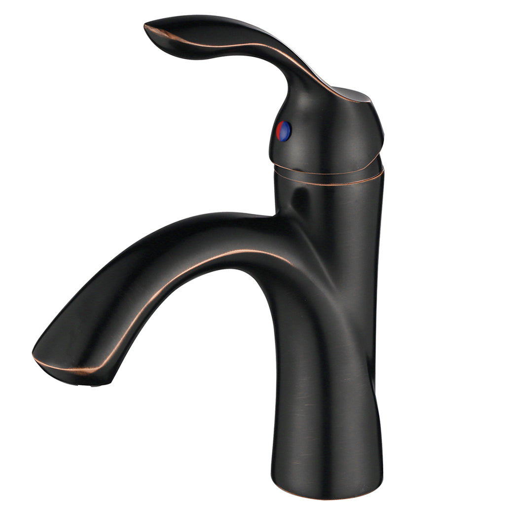 Single handle Bathroom Faucet with Pop Up Drain