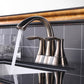 2 Handle 4 Inch Centerset Bathroom Faucet with Pop Up Drain - Orlando Product