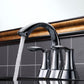 2 Handle 4 Inch Centerset Bathroom Faucet with Pop Up Drain - Orlando Product