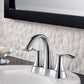 2 Handle 4 Inch Centerset Bathroom Faucet with Pop Up Drain - Orlando Product