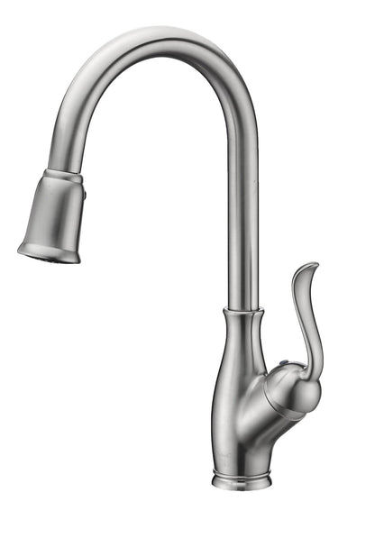 Single Handle Pull Down Sprayer Kitchen Faucet with 3 Function - Orlando Product
