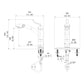 Single Handle Pull-out Kitchen Faucet – KSK1116