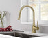 Single Handle Pull Down Sprayer Kitchen Faucet with 2 Function