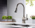 Single Handle Pull Down Sprayer Kitchen Faucet with 3 Function