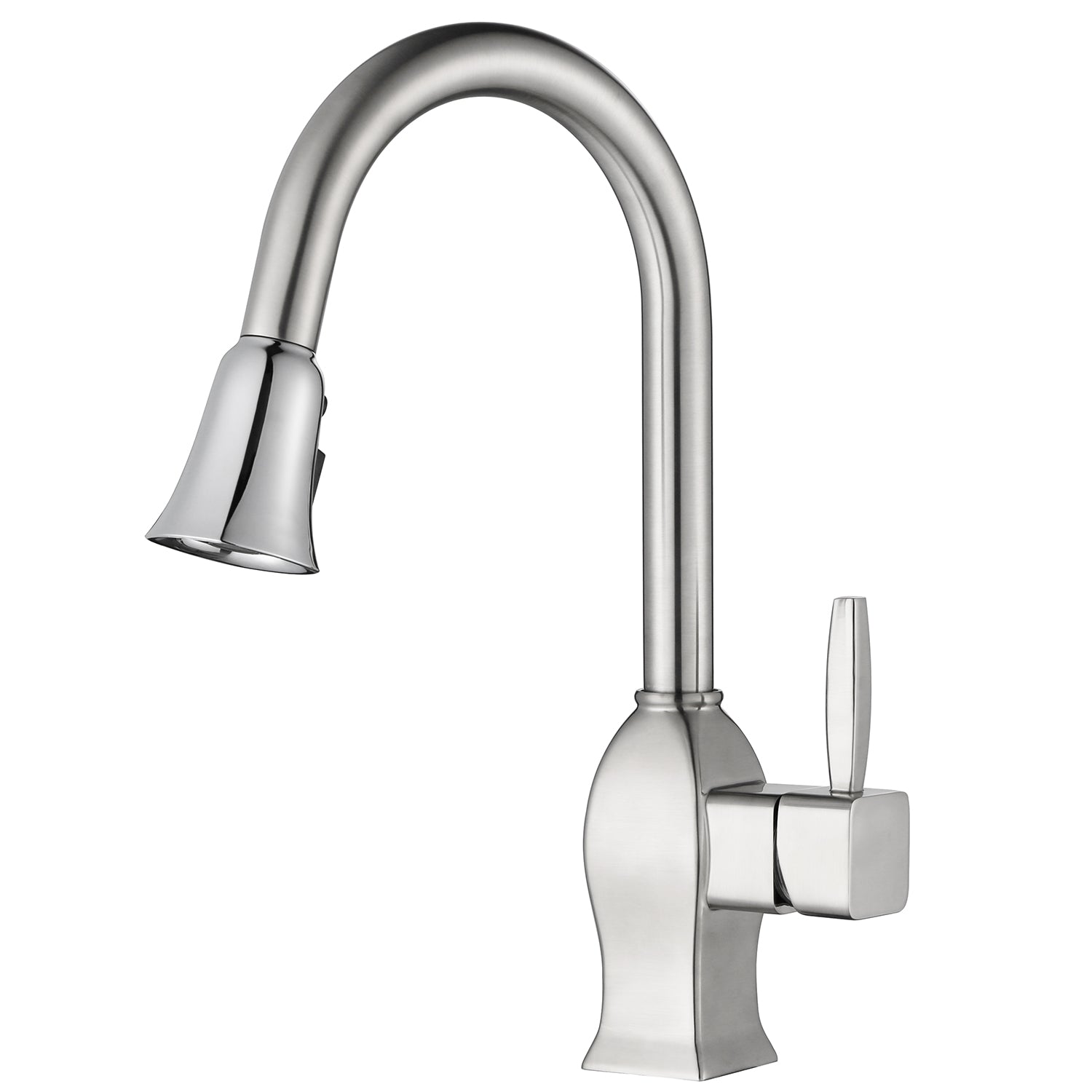 Single Handle Pull Down Sprayer Kitchen Faucet with 3 Function