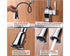 Single Handle Pull Down Sprayer Kitchen Faucet with 3 Function