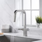 Two Handles Pull Down Sprayer Kitchen Faucet with 2 Function -KSK1219