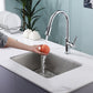 23"x18" Undermount Stainless Steel Small Radius Bowl Kitchen Sink, 18 Gauge - Orlando Product