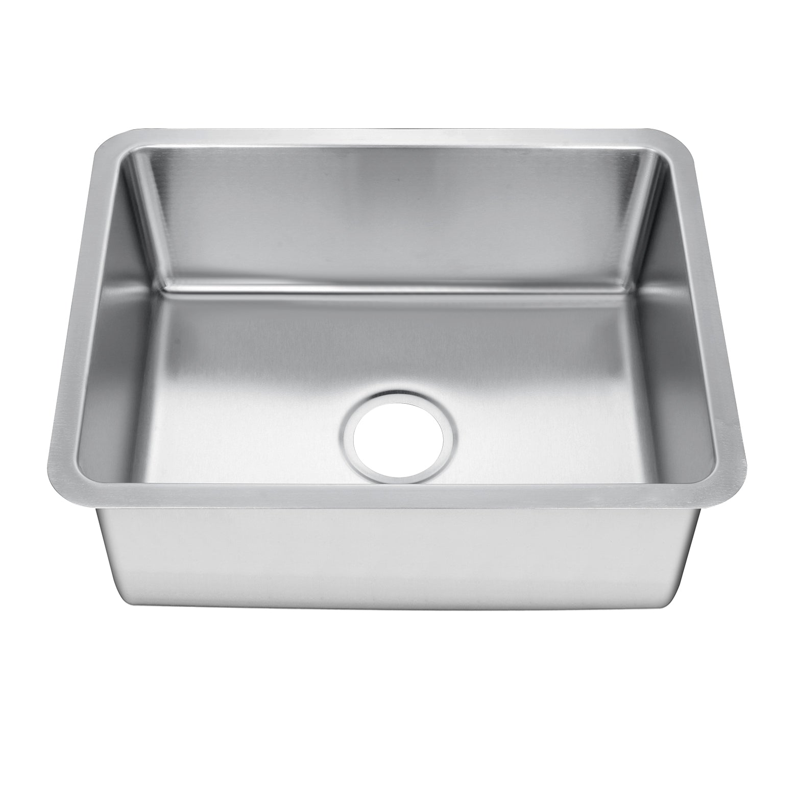 23"x18"x9" Undermount 18 Gauge Stainless Steel Single Bowl Kitchen Sink