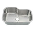 31"x21"x9" Undermount 18 Gauge Stainless Steel Single Bowl Kitchen Sink