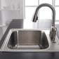 25"x22"x6" Drop - In Topmount Stainless Steel Single Bowl Kitchen Sink 3 - Hole - Orlando Product