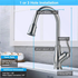 Single Handle Pull Down Sprayer Kitchen Faucet with 3 Function