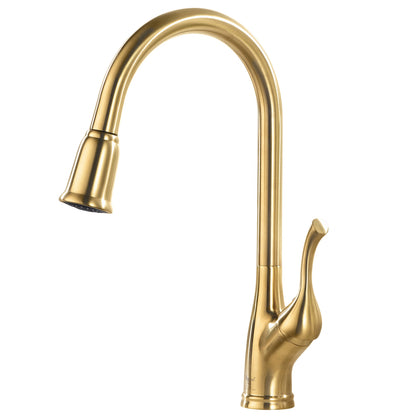 Single Handle Pull Down Sprayer Kitchen Faucet with 3 Function - Orlando Product